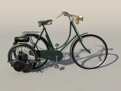 Vinatge Cycle 3D model