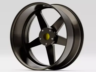 Vossen M-X5 Forged Rim 3D model