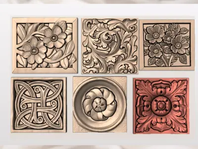 27 Gothic Romanesque  3D Models Bundle Premium STL Files 3D print model