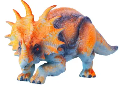 Triceratops Toy 01 3D model