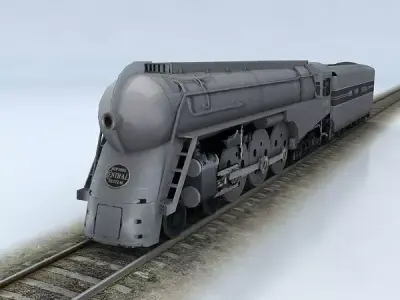 NYC Hudson Low-poly 3D model