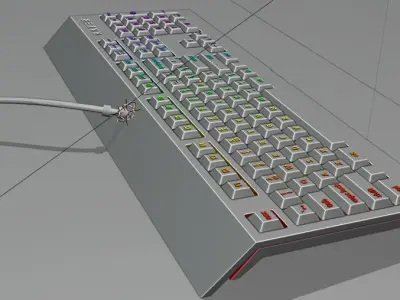 Razer Keyboard 3D model