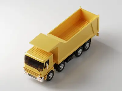 Dump Truck 3D model