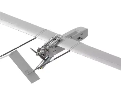 Ukrainian UAC FP-1 long range attack drone 3D model