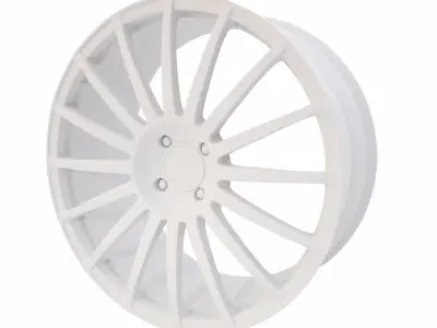 Alloy wheel  3D model by Kritrimvault