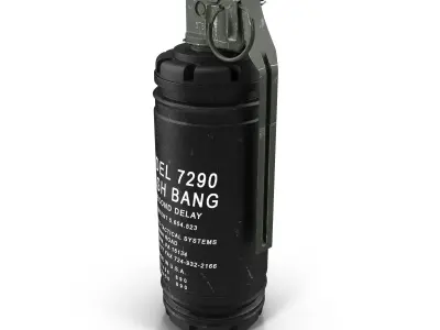 Flash Bang Model 7290 3D model