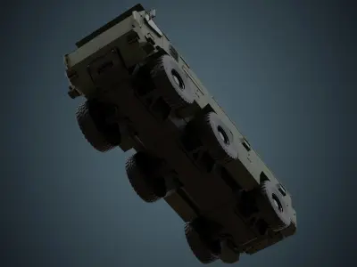 Military Truck 1 Basic 3D model