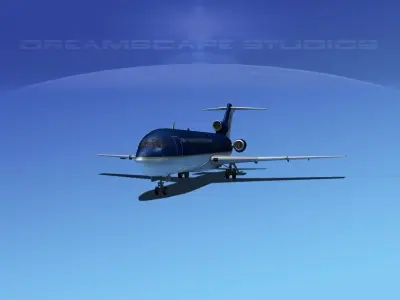 Boeing 727-200 Air Charter Intl 3D model