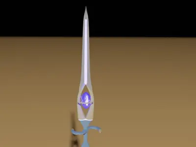 Magic spear Free 3D model