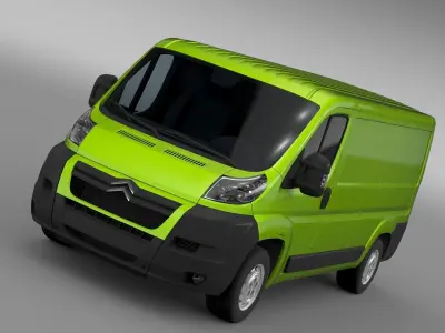 Citroen Jumper 250 L2H1 2006 -2014 3D model