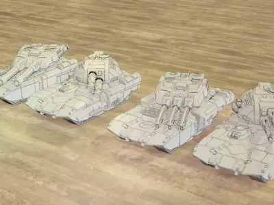 Bulldozer Mek Destroyer 3D print model