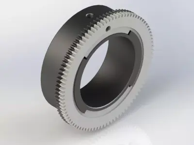 Split Gears design - to eliminate backlash 3D model