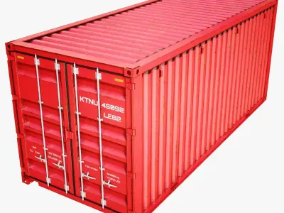 Cargo Industrial Container  3D model