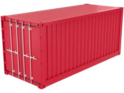 Cargo Container 3D model by weeray