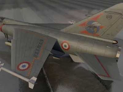 Dassault Mirage F1 3D model by chipbasschao