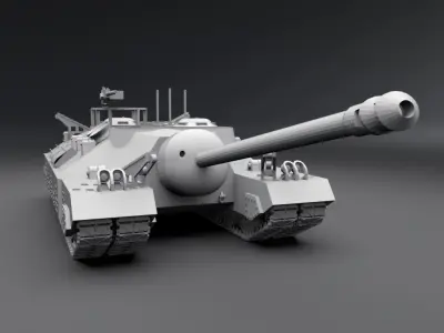 T28 Superheavy Scale model 3D print model