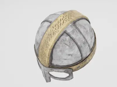 Ancient Helmet Low-poly 3D model purchase