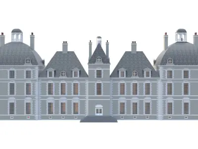 French Chateau  3D model