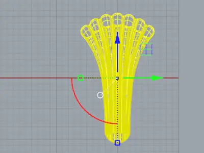 Sviluppo anello con suprfice Free 3D model