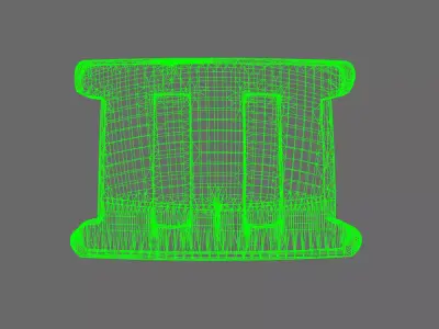 Space Knights DV04 Standard Roman Numeral 03 Shoulder Symbols 3D print model