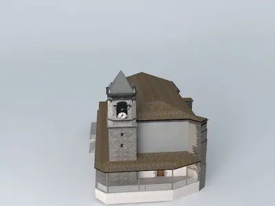 Orendain Church Free 3D model