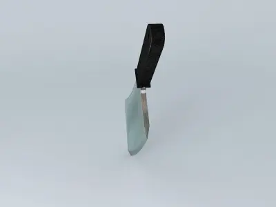 Butchers knife 3D model