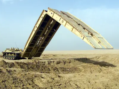 AVLB M60 Armoured Vehicle Launched Bridge 3D print model