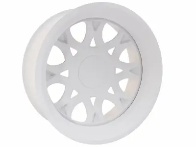 Car Alloy 3d model  3D model