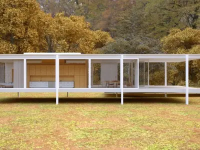 Farnsworth House 3D model