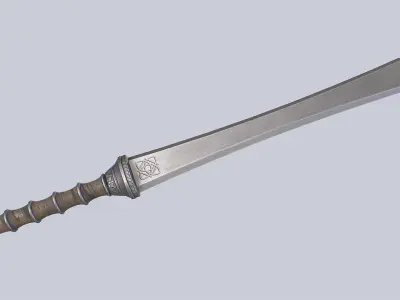 Gladius Low-poly 3D model