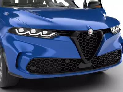 Alfa Romeo Tonale 2023 HQ 3d model 3D model