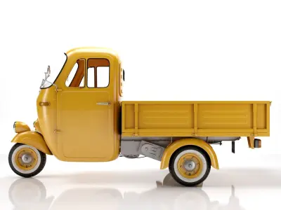 Ape Piaggio 1964  3D model