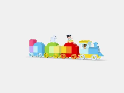 LEGO DUPLO Number Train - Learn to Count 10954 3D model