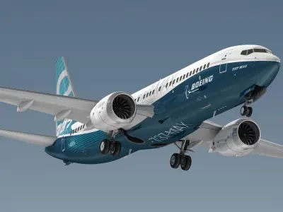 Boeing 737 MAX8 3D model