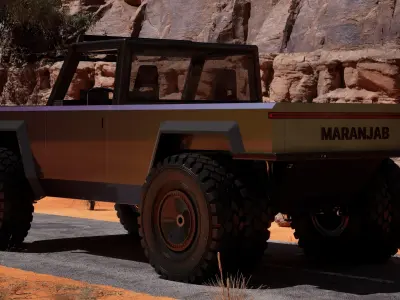 MARANJAB OFFROAD CAR 3D model