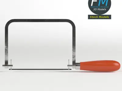 Coping saw 3D model