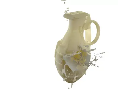 thunder grenade 3D model