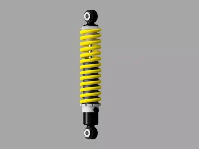 Shock Absorber 3D Model 3D model