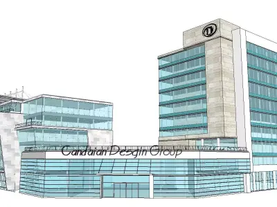 vacation spot-Resort-Fashion Leisure Hotel-0169 3D model