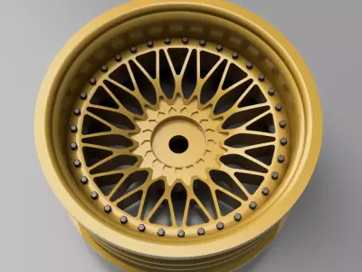 BBS drift -8mm offset 3D print model