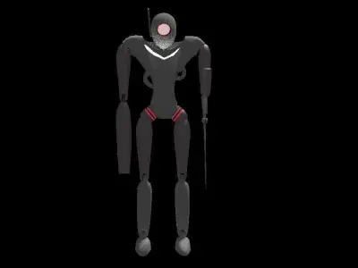 a simple robot Free 3D model