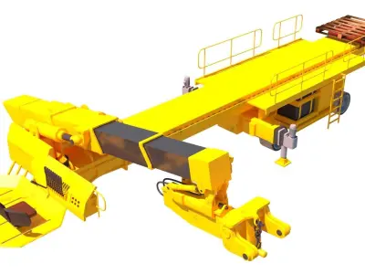 lainera crane 3D model