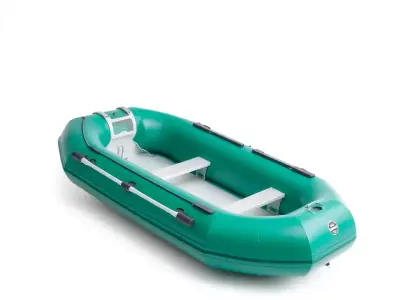 Emerald Inflatable Boat model pack Low-poly 3D model