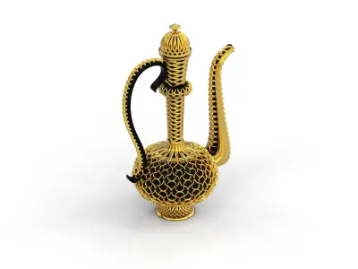 Antique Mughal Surahi 3D print model