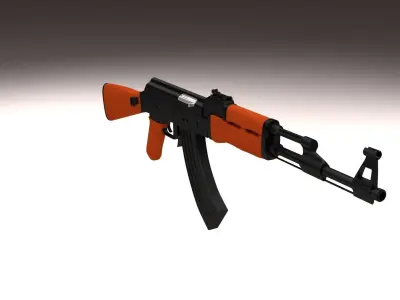  AK 47 3D model