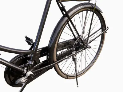 bycicle old bike retro 3D model