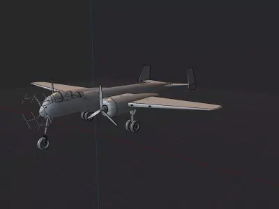 Heinkel-He-219- 3D print model