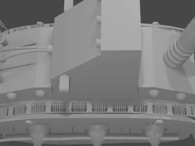 Truck with wires  3D print model