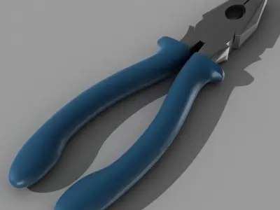 Pliers 3D model 5