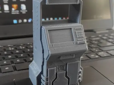 CUSTOM SCI FI ATM for STAR WARS and Other DIORAMA 3D model
